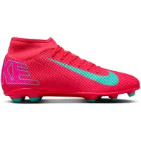 Nike Mercurial Superfly 10 Club Gras / Kunstgras Voetbalschoenen (MG) Rood Turquoise Roze