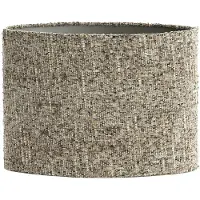 Light & Living Kap ovaal recht smal 38-17,5-28 cm OSIRE grijs-bruin