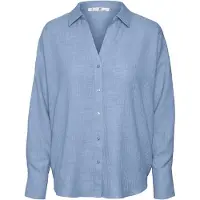 Vero Moda Blouse 'VMMelaney Queeny' lichtblauw