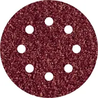 Wolfcraft 021222 Excenterschuurpapier Met klittenband, Geperforeerd Korrelgrootte (num) 60 (Ø) 115 mm 25 stuk(s)