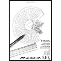 Aurora Tekenblok Aurora A4 20v 210gr Bristol papier