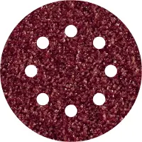 Wolfcraft 2269100 Excenterschuurpapier Met klittenband, Geperforeerd Korrelgrootte (num) 40 (Ø) 115 mm 25 stuk(s)
