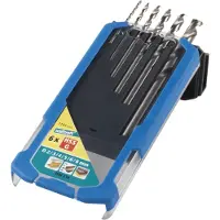 Wolfcraft Metaalboorset | HSS geslepen | Ø2–8mm | 6-delig | 1 set - 7101000