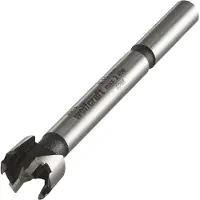 Wolfcraft 3313000 1 avec Pointe de Centrage, Cv, Ø 15 Mm, Longueur 90 Mm, Queue Ø 8 Mm, avec Pointe de Centrage, 2 Tranchants Principaux, Tranchants Périphériques Crénélés