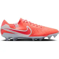 Nike Tiempo Legend 10 Elite Gras Voetbalschoenen (FG) Felrood Wit
