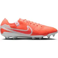 Nike Tiempo Legend 10 Pro Gras Voetbalschoenen (FG) Felrood Wit
