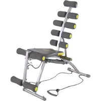 Rock gym 6-in-1 Fitnessbank - Buikspiertrainer
