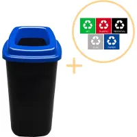 B2X Plafor Sorteerbak 28l – Recycling – Blauw