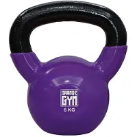 Orange Gym Orange Gym, Vinyl Kettlebell – 6KG, russische kettlebell, neoprene coating