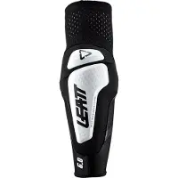 Leatt 3DF 6.0 Witte Motocross Elleboogbeschermers Maat L
