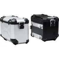 SW-Motech Trax ADV zijkoffer 45 alu 45 LITER, ZILVER, LINKS