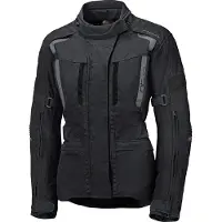 Held 4-Touring II waterdichte damesmotorfietsjas, zwart/grijs, maat L