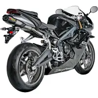 Akrapovic Slip-On-Lijn Geluiddempers DAYTONA 675/R 06-12 TITAN