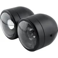Shin-Yo Led Koplampset TWIN MAT ZWART