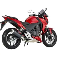 Shark Auspuff DSX-5 S/O BL CB500F/X CBR500R 13-, ZW.
