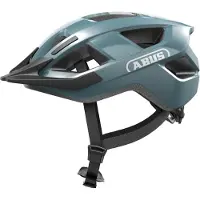 ABUS Fietshelm ADURO 3.0 LED glacier blue L - 58-62 cm - blauw - Geschikt voor gebruik op elektrische fietsen - stadsfietsen - 335 g