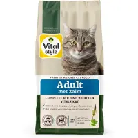 VITALstyle Adult Zalm Kattenvoer 1,5 Kg