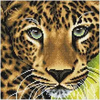 Epee Crystal Art Luipaard 30x30 cm