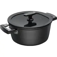 Fiskars Hard Face pan met deksel Ceratec Superior 3,5 L