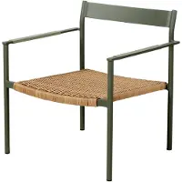 Brafab DK loungestoel Dusty green