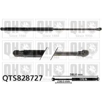 Quinton Hazell QTS828727 Gasveer motorkap