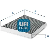 Ufi 54.133.00 Interieurfilter
