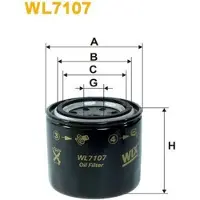 WIX FILTERS WL7107 Oliefilter