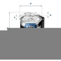 Ufi 55.418.00 Brandstoffilter