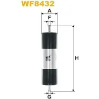 WIX FILTERS WF8432 Brandstoffilter