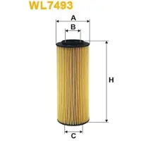 WIX FILTERS WL7493 Oliefilter