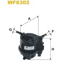 WIX FILTERS WF8302 Brandstoffilter
