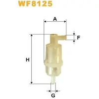 WIX FILTERS WF8125 Brandstoffilter