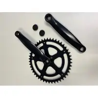 Overig Crankset spieloos 46t aluminium 332 zwart 170mm - ZWART