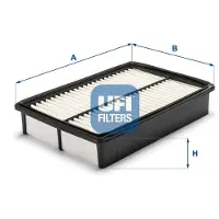Ufi 30.344.00 Luchtfilter
