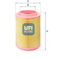 Ufi 27.625.00 Luchtfilter