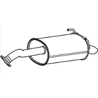 VEGAZ HOS-259 Einddemper