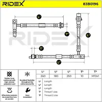 RIDEX 83B0196 Remslang