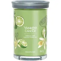 Yankee candle - Vanilla Lime Large Tumbler Geurkaars - 100 branduren - twee lonten