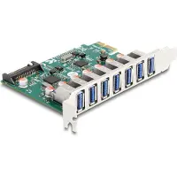 DeLOCK PCI Express x1 Card to 7 x external USB 5 Gbps Type-A female