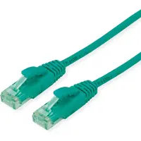 Roline RM Patchkabel Cat.6A UTP, groen, 15 m