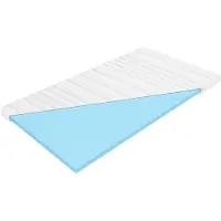 Densi - Topper - Topdek Matras - 180x200 - 12cm dik - Koudschuim - Afritsbare hoes - Premium hotelkwaliteit