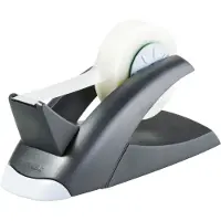 Durable Tapehouder Vegas met taperol 19mmx33m zwart/grijs