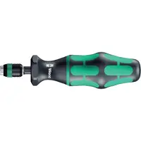 Wera 7450 Kraftform Instelbare Momentschroevendraaier met standaardinstellingen met Rapidaptor Snelwisselhouder, 1/4 duim, 0,1 - 0,34 Nm - 1 stuk(s) - 05074790010
