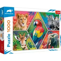 Trefl Animal Planet Puzzel Exotische Dieren 1000 Stukjes