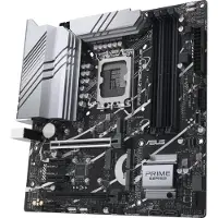 Asus PRIME Z790M-PLUS, Intel, LGA 1700, compatibel met Intel Celeron, Intel Core i3, Intel Core i5, Intel Core i7, Intel Core i9, DDR5-SDRAM, 128 GB, DIMM