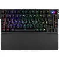 Asus ROG Azoth Extreme (NL, Draadloze, Bedraad), Toetsenbord, Zwart