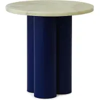Normann Copenhagen Bijzettafel Dit Table Bright Blue Emerald Onyx