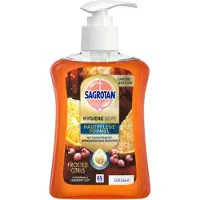 SAGROTAN Vloeibare Handzeep - Frosted Citrus | 250 ml - Mandarijn & Cranberry - Hygiënische Handzeep - Limited Edition