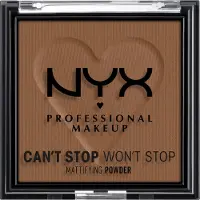 Nyx Facial make-up Powder Can't Stop Won't Stop Mattifying Powder 09 Deep