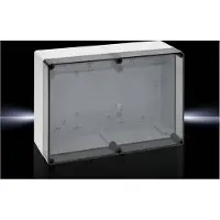 Rittal PK 9523.100 Installatiebehuizing 360 x 254 x 111 Polycarbonaat Grijs-wit (RAL 7035) 1 stuk(s)